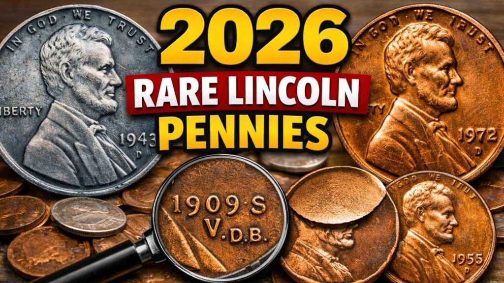 2026 Rare Lincoln Pennies: Complete Value Chart & Mint Mark Guide Explained