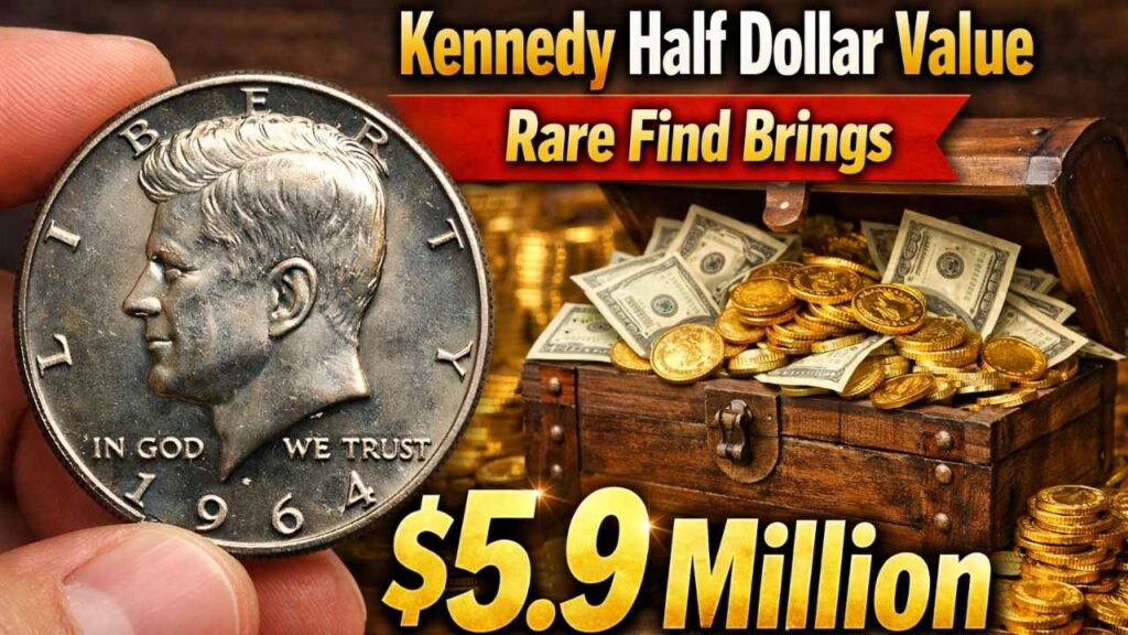 Kennedy Half Dollar Value in 2026: Rare Find Brings $5.9 Million to Collectors Market