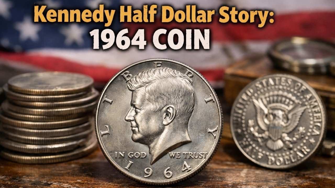Kennedy Half Dollar Story: 1964 Coin Reappears as Rare Collector’s Treasure